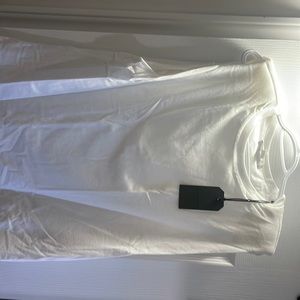 All Saints padded white tank